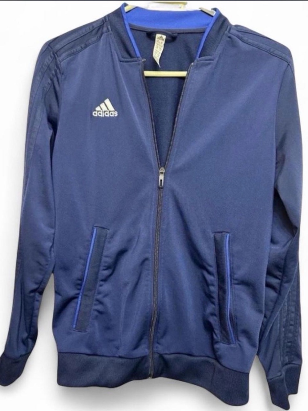 Women’s adidas Condivo 18 Soccer Training‎ Jacket Blue Streetwear small